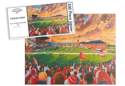 Craven Park Stadium Fine Art Jigsaw Puzzle - Hull Kingston Rovers Rugby League